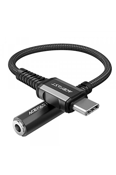Acefast Adaptor Audio USB-C - 3.5mm C1-07, Negru