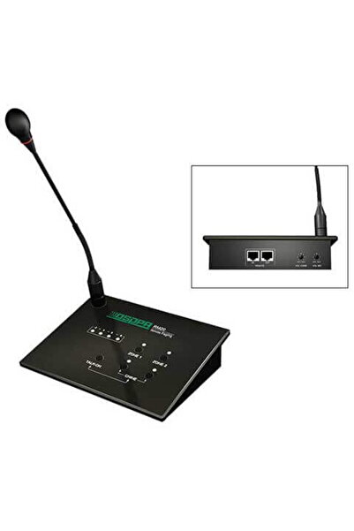 DSPPA Microfon 2 zone cu Remote Paging RM20 pentru MP200U, 300U, 600U, 1000U
