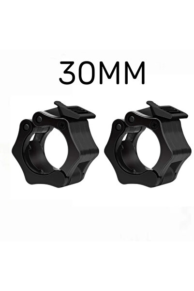 Choice 2PCS black-30mm 1/2Pcs 25/28/30mm Quick Release Barbell Clamps Spin Lo...