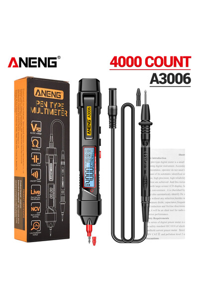 Choice ANENG A3006 ANENG A3006 Multimeter Test Pen AC/DC Voltage Capacitance ...