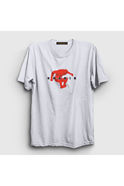 Presmono UFC Khabib Nurmagomedov Unisex beli džemper T-shirt - 311570tt