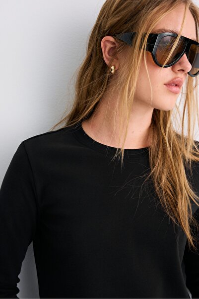 Stradivarius Basic regular pamuklu tişört