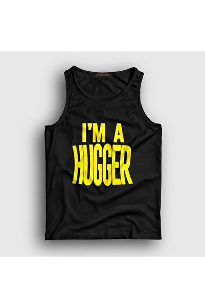 Presmono Unisex Black I'M a Hugger Wwe Wrestling Bayley Singlet 612212Tt