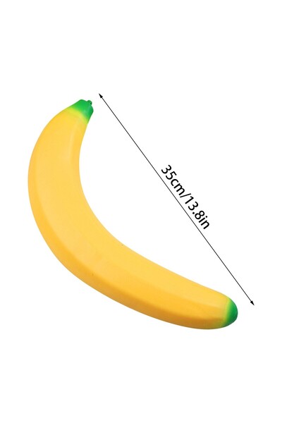 Choice One Size yellow Squeeze Toy Giant Banana Squeeze Toy Stress Relief Fid...