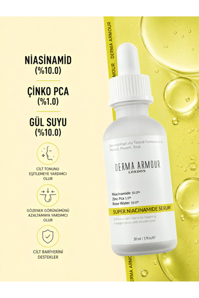 Super Niacinamid Serum Siyah Nokta Karşıtı Cilt Bakım Serumu , 30 Ml