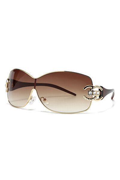 choice2 C3 Hot Designer New Oversized Frame Fashion Metal Retro Sunglasses UV400