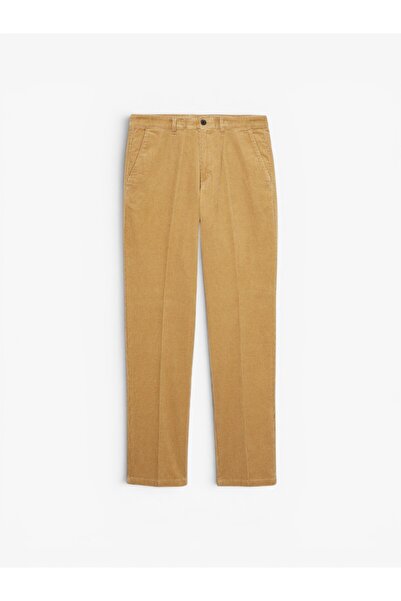 Sisley Erkek %100 Koton Slim Fit Fitilli Kadife Pantolon 323A4SFRSF03D-SIS25R