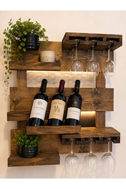 WOODENSA Saraplik, Içki Rafi Wdn014 60x11x60 cm