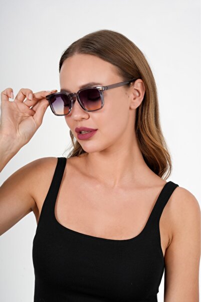 Olivier Philippe 1020 C03 نظارات شمسية رمادية 53