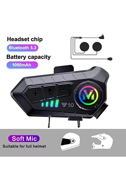 choice2 kebidumei Y10 Soft Mic Bluetooth Motorcycle Helmet Headset Headphone ...