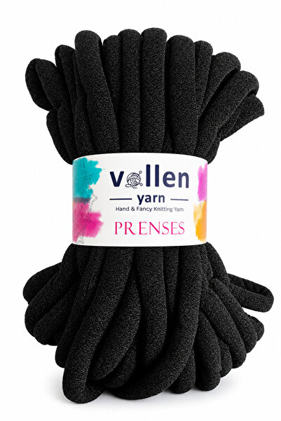 vollen yarn Prenses Chunky Glittery Polyester Νήμα για πλέξιμο στο χέρι 500 γ...