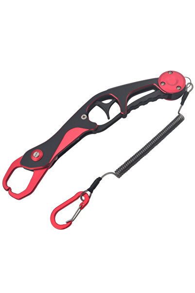 Choice red Aluminum Fishing Tools Portable Light Lip Pliers Fishing Pliers To...