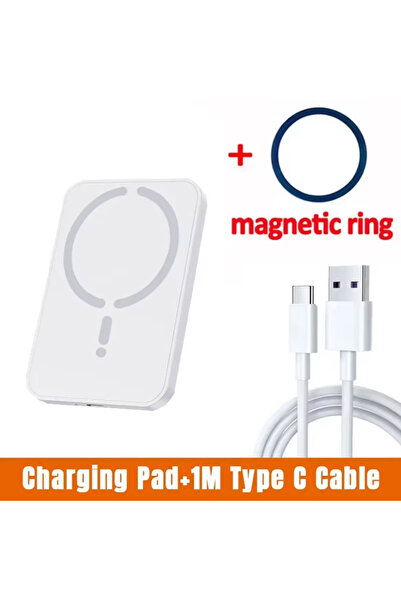 Choice VIKEFON White With Cable Magnetic Wireless Car Charger Air Vent Clip P...