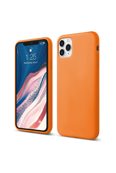 Casey Studios iPhone 11 Pro Max Силиконов калъф, с микрофибър, тънък, защитен...