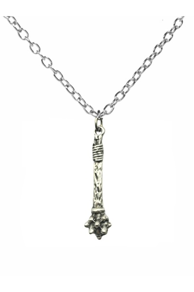 Herşey Nota Unisex Necklace with Bun Figure – 60 cm Chain, Medieval Power Symbol