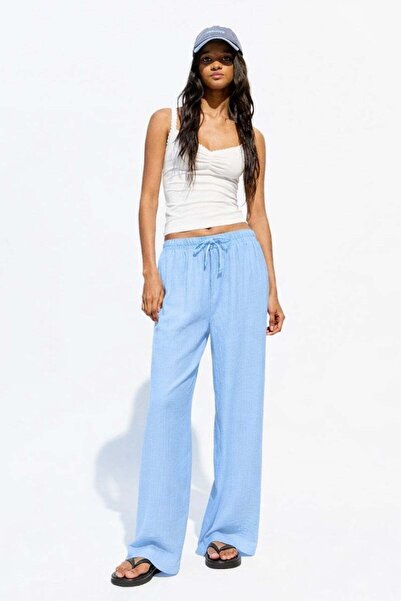 HAKKE Muslin Palazzo Pants