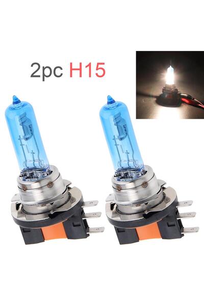 ekolmaks H15 55W BEYAZ IŞIK HALOJEN AMPUL 6000k