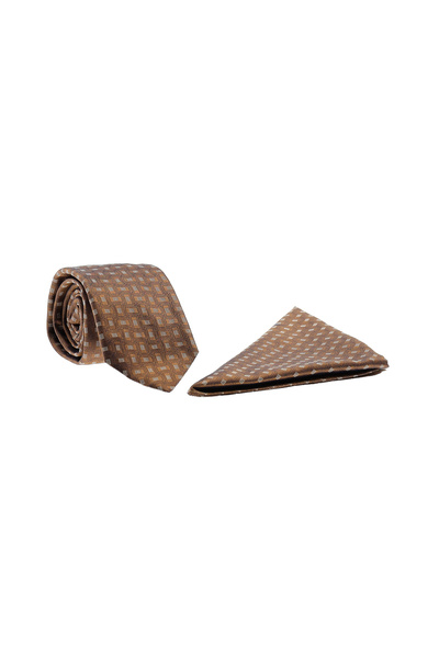 Abdullah Kiğılı Set of 2 Italian Silk Ties & Handkerchiefs