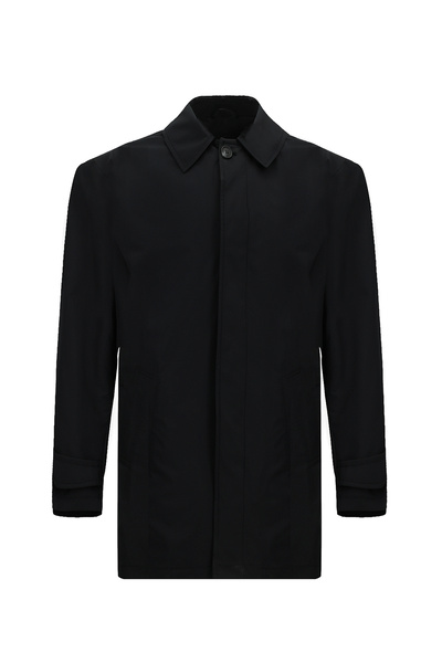Abdullah Kiğılı Bag Pocketed Classic Top Coat & Trench Coat