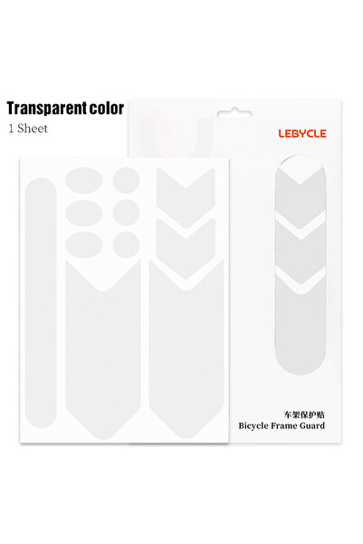Choice Transparent 1 set LEBYCLE MTB Road Bicycle Chain Protection Sticker Bi...