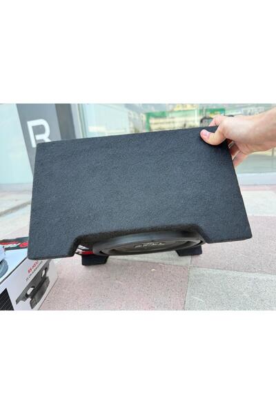 Reiss Audio Rs-HS10 Yer Kaplamaz Mini Kabinli 700Wat 350W Rms Çift Bobin 25 Cm Subwoofer minik dev Bas