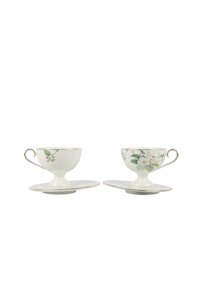 Mikasa Moor 2-Piece Mint Petal Coffee Cup Set 90 Cc