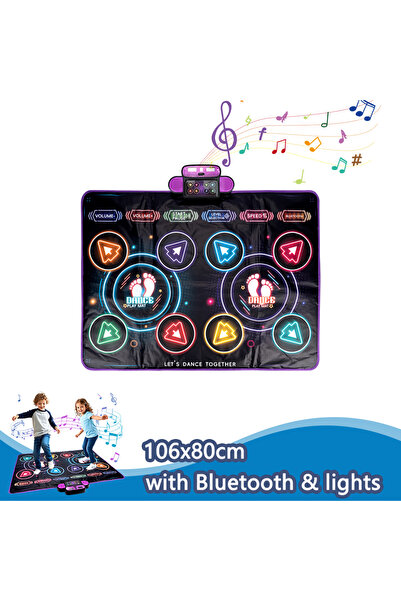 Choice11 Bluetooth no Box Kids Electronic Dance Mat Dancing Blanket Double Pl...