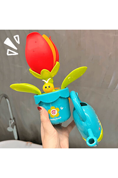 Choice flower Duck/Flower Shape Baby Bath Toy Play Water in Lion Waterwheel C...