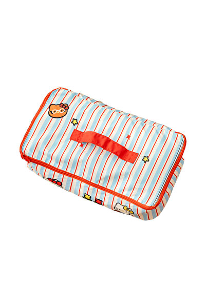 Choice4 large size Hello Kitty Striped Travel Storage Bags Waterproof Suitcas...