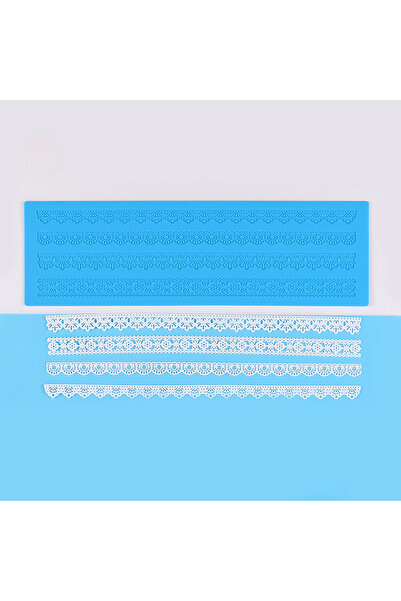 Choice 85086 Aomily Multiple Styles Flower Lace Mold Cake Border Decoration T...