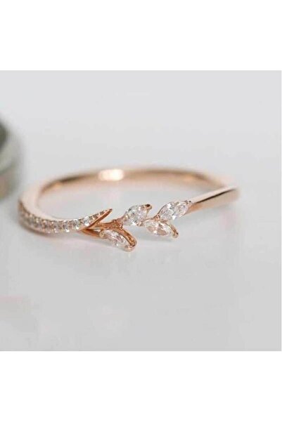 Choice 10 B2741 Huitan Women Fashion White Cubic Zircon Cute Leaf Wedding Eng...