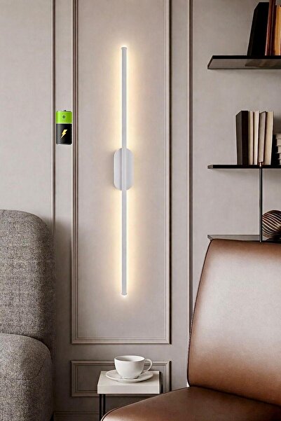 Betül Home Design Modern Premium Kablosuz Pilli Gün Işığı Led Aplik 1 Adet – ...