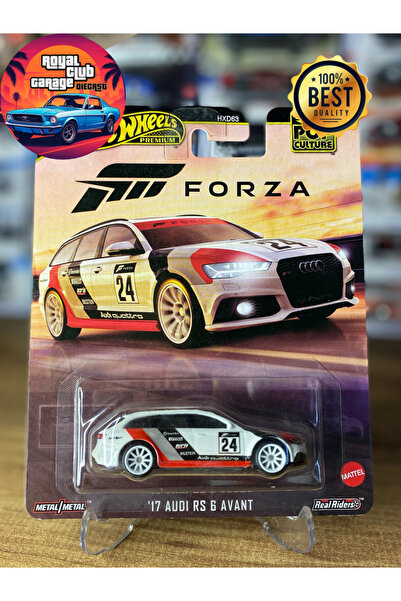 HOT WHEELS '17 AUDI RS 6 AVANT - FORZA - POP CULTURE - PREMIUM - (1/64)