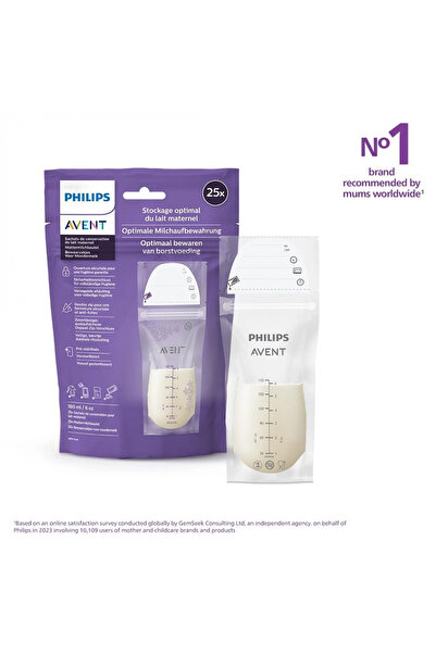 Philips Avent Avent Anne Sütü Saklama Poşeti 25'li