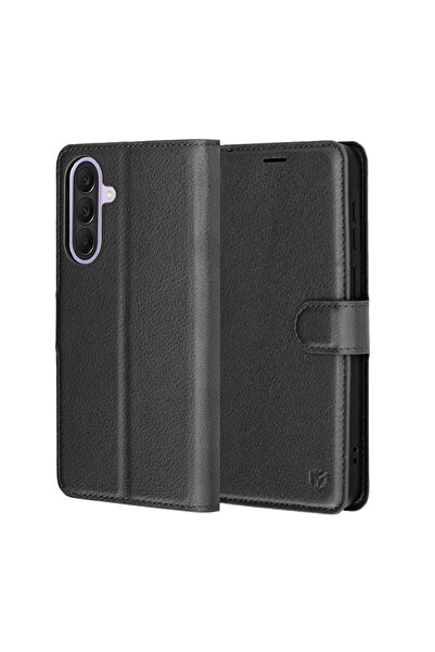 Stef's Cat Husa pentru Samsung Galaxy A57 5G, Stef's Cat, Leather Folio, negru