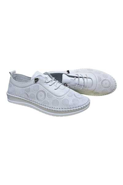 Dr.Relax Genuine Leather Full Orthopedic Summer Women's Shoes with Stitched S...