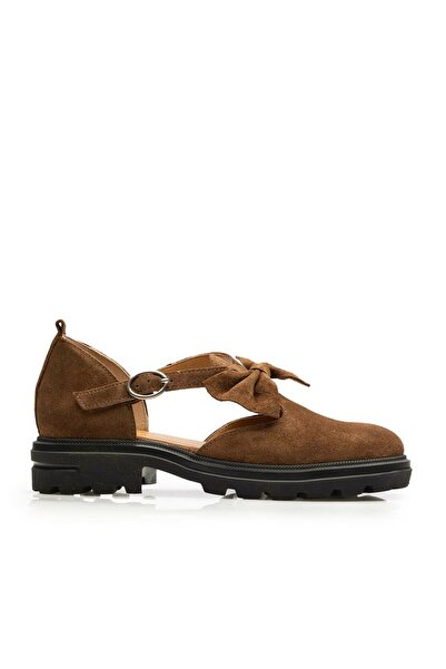 UrbanShoes Pantofi casual dama din piele naturala,Leofex - 300-1 Camel velur