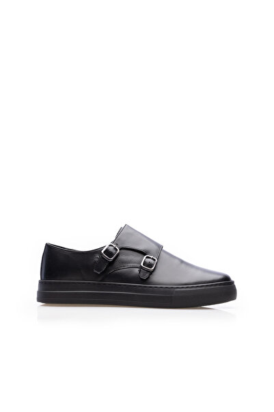 UrbanShoes Pantofi casual bărbați cu catarame din piele naturală, Leofex - 64...