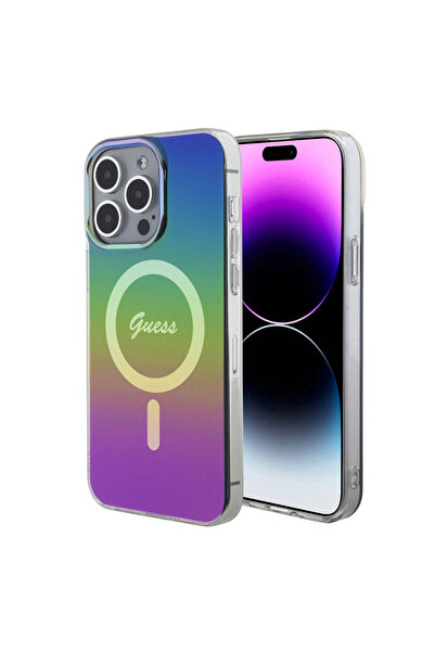 Stef's Cat Husa pentru iPhone 15 Pro, Stef's Cat, IML Iridescent MagSafe (GUH...