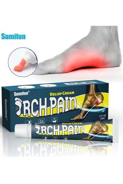SUMIFUN Arch Pain Relief Cream - Heel Aid Plantar Fasciitis Brush-On Heel Pai...