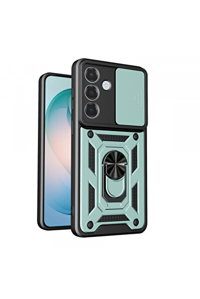 Techsuit Husa pentru Samsung Galaxy S26 Plus S947, Techsuit, Camshield, Verde