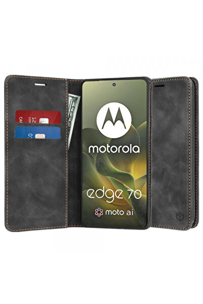 Techsuit Case for Motorola Edge 70, Techsuit, Confy, Black