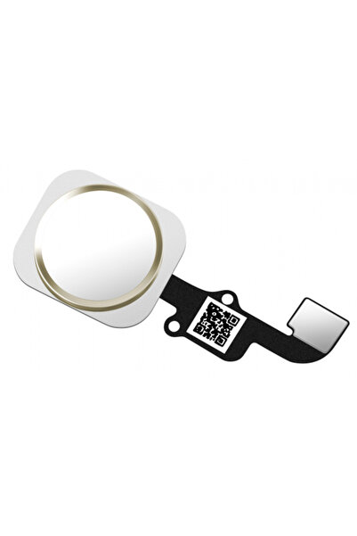 Aftermarket Ansamblu Buton Meniu Apple iPhone 6/ 6 Plus, cu banda, Auriu
