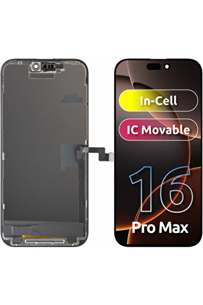 ZY Display cu touchscreen pentru Apple iPhone 16 Pro Max, cu ramă, versiune L...