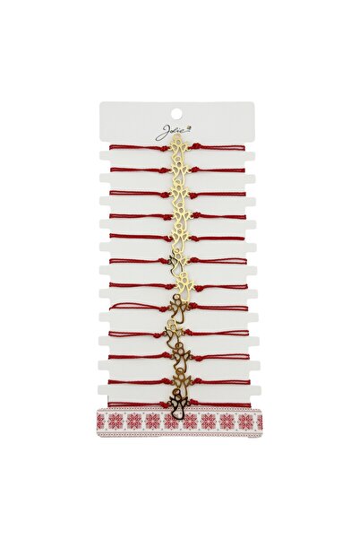 OEM Bratara eleganta Martisor feminin, Dotare completa 12 elemente, Pandativ ...