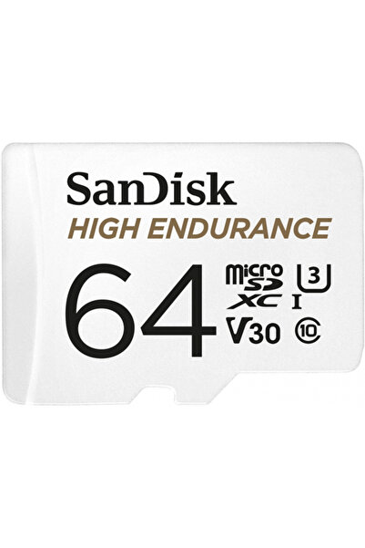 SanDisk Κάρτα Μνήμης MicroSDXC Υψηλής Αντοχής, 64GB, Κλάση 10 / UHS-1 U3