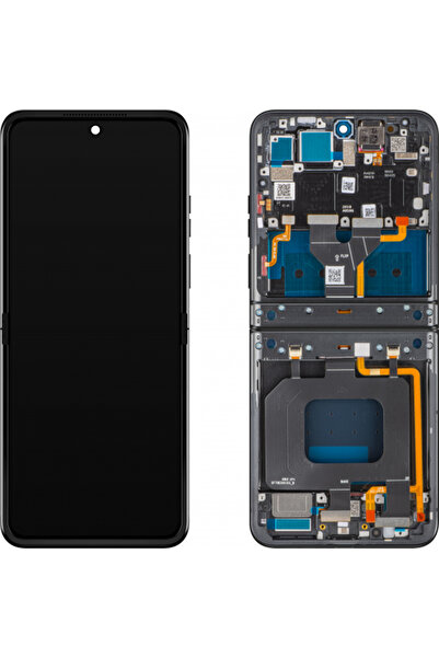 Motorola Οθόνη με οθόνη αφής Razr 2024/ Razr 50, με πλαίσιο, εσωτερικό, γκρι ...
