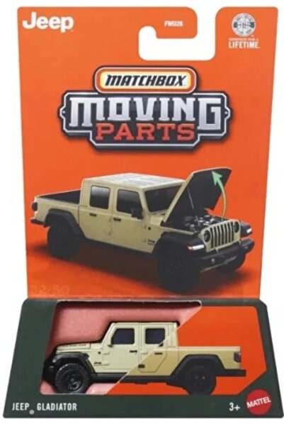 HOT WHEELS نموذج سيارة جيب جلادياتور من ماتشبوكس بتفاصيل غطاء محرك قابل للفتح...