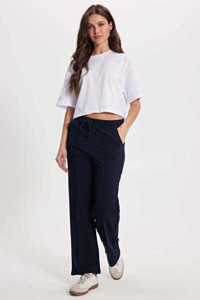 Tudors Γυναικείο παντελόνι φόρμας Relax Fit Άνετη εφαρμογή από βαμβάκι, ελαστ...