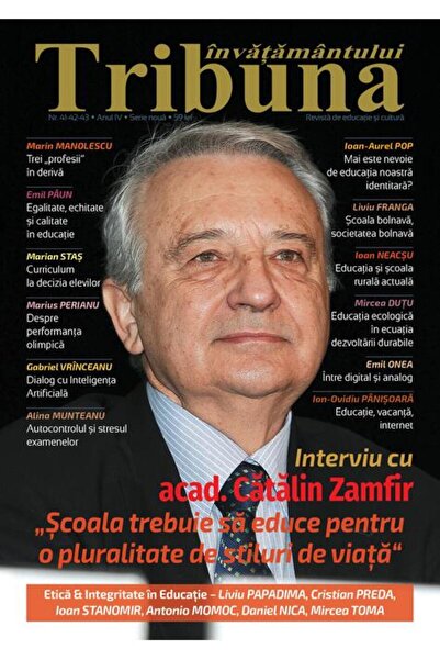 Editura Art Tribuna Învățământului. Revista de educație și cultură Nr. 41-42-...
